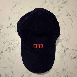 Clare V Navy CIAO Hat (one size)